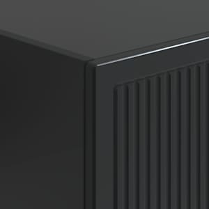 Sada skříněk 2 pcs Černá 34,5 x 33 x 90 cm Kompozitní dřevo - obrázek 7