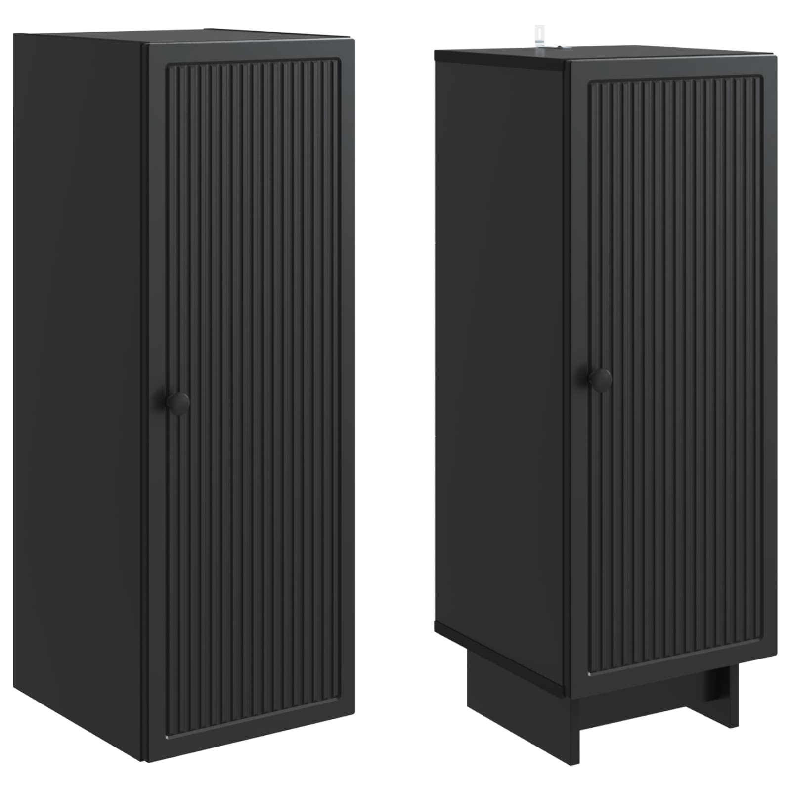 Комплект шкафове 2 pcs Черно 34,5 x 33 x 90 см – изображение 3
