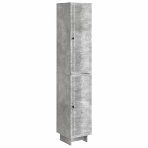 Sada skříněk 2 pcs Betonově šedá 34,5 x 33 x 90 cm - obrázek 1