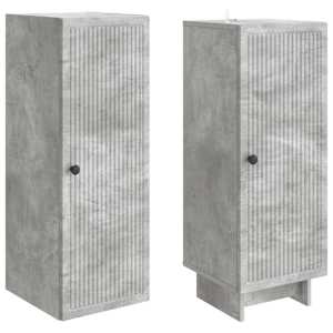 Sada skříněk 2 pcs Betonově šedá 34,5 x 33 x 90 cm - obrázek 3