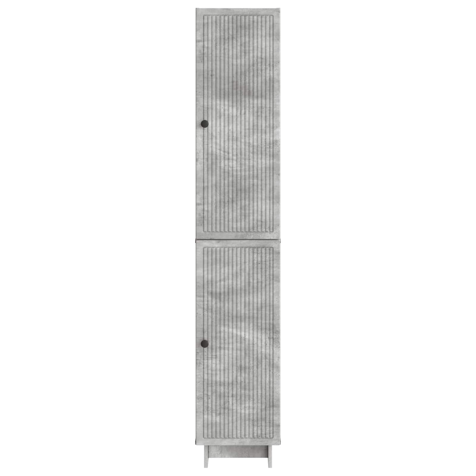 Комплект шкафове 2 pcs Бетонно сиво 34,5 x 33 x 90 см – изображение 4
