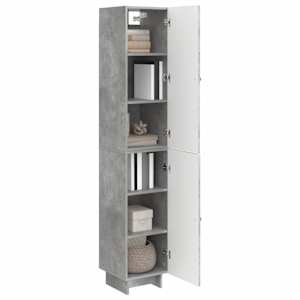 Sada skříněk 2 pcs Betonově šedá 34,5 x 33 x 90 cm - obrázek 2