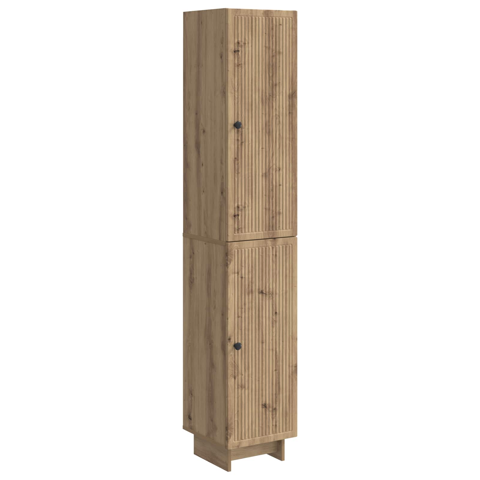 vidaXL Schrankset 2 pcs Artisan-Eiche 34,5 x 33 x 90 cm Holzwerkstoff
