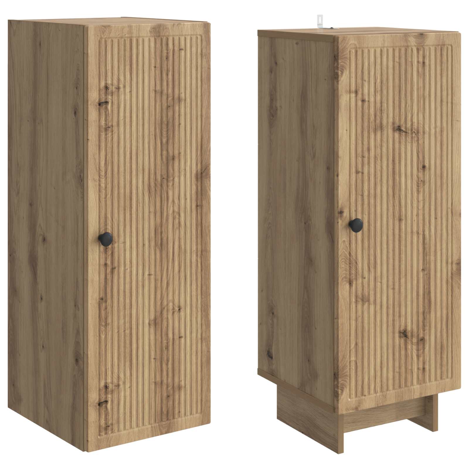 vidaXL Schrankset 2 pcs Artisan-Eiche 34,5 x 33 x 90 cm Holzwerkstoff – Bild 3