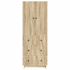 Sada skříněk 2 pcs 66 x 34,5 x 90 cm Kompozitní dřevo - obrázek 4