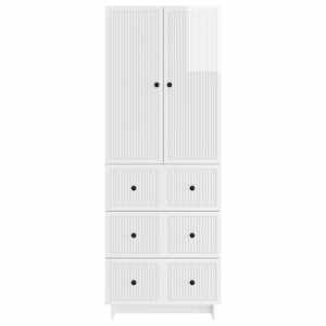 Sada skříněk 2 pcs 66 x 34,5 x 90 cm Kompozitní dřevo - obrázek 4