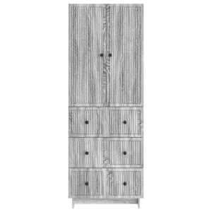 Sada skříněk 2 pcs 66 x 34,5 x 90 cm Kompozitní dřevo - obrázek 4
