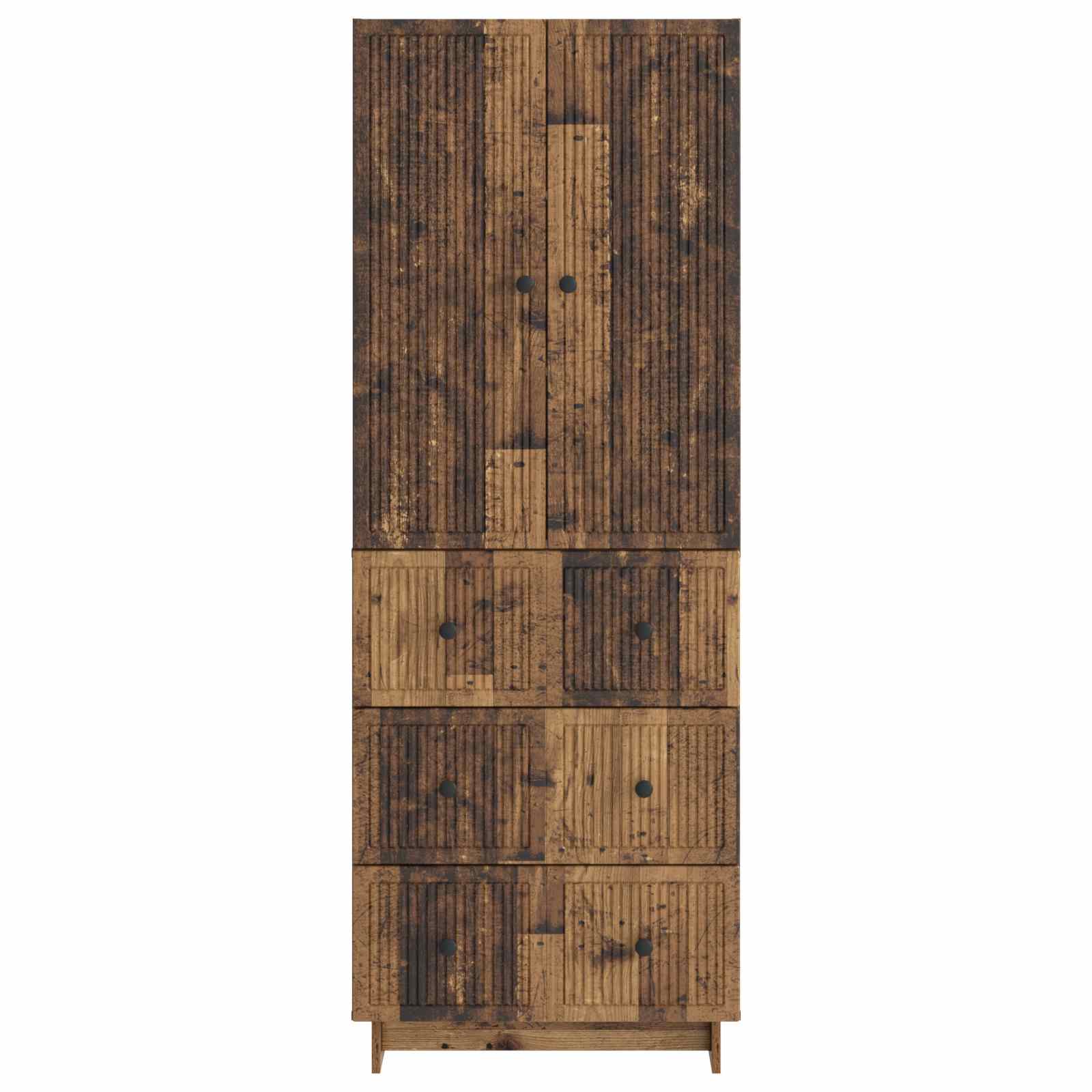 Комплект шкафове 2 pcs 66 x 34,5 x 90 см Инженерна дървесина – изображение 4