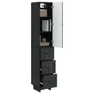 Sada skříněk 2 pcs 33 x 34,5 x 90 cm Kompozitní dřevo - obrázek 2