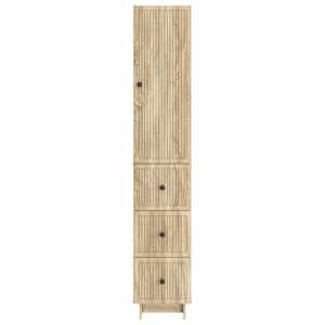 Sada skříněk 2 pcs 33 x 34,5 x 90 cm Kompozitní dřevo - obrázek 4