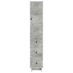 Sada skříněk 2 pcs 33 x 34,5 x 90 cm Kompozitní dřevo - obrázek 4