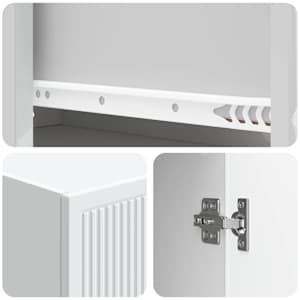 Sada skříněk 2 pcs 33 x 34,5 x 90 cm Kompozitní dřevo - obrázek 7