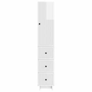 Sada skříněk 2 pcs 33 x 34,5 x 90 cm Kompozitní dřevo - obrázek 4
