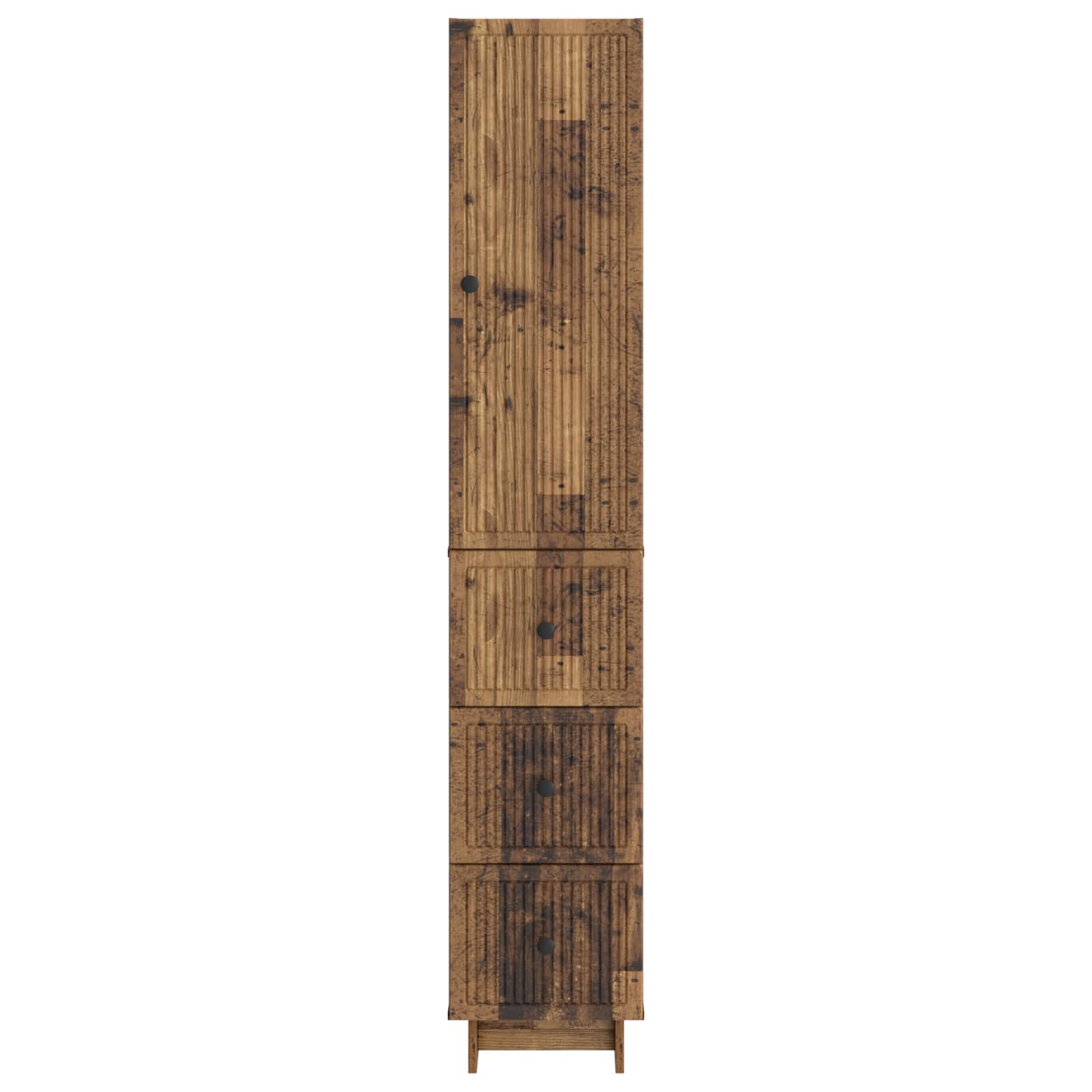 Комплект шкафове 2 pcs Старо дърво 33 x 34,5 x 90 см – изображение 4