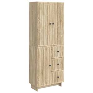 Sada skříněk 2 pcs 66 x 34,5 x 90 cm Kompozitní dřevo