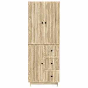 Sada skříněk 2 pcs 66 x 34,5 x 90 cm Kompozitní dřevo - obrázek 4