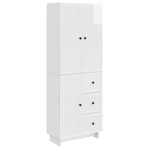 Sada skříněk 2 pcs 66 x 34,5 x 90 cm Kompozitní dřevo - obrázek 1
