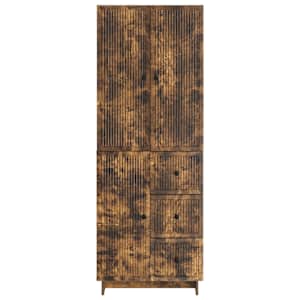 Sada skříněk 2 pcs 66 x 34,5 x 90 cm Kompozitní dřevo - obrázek 4