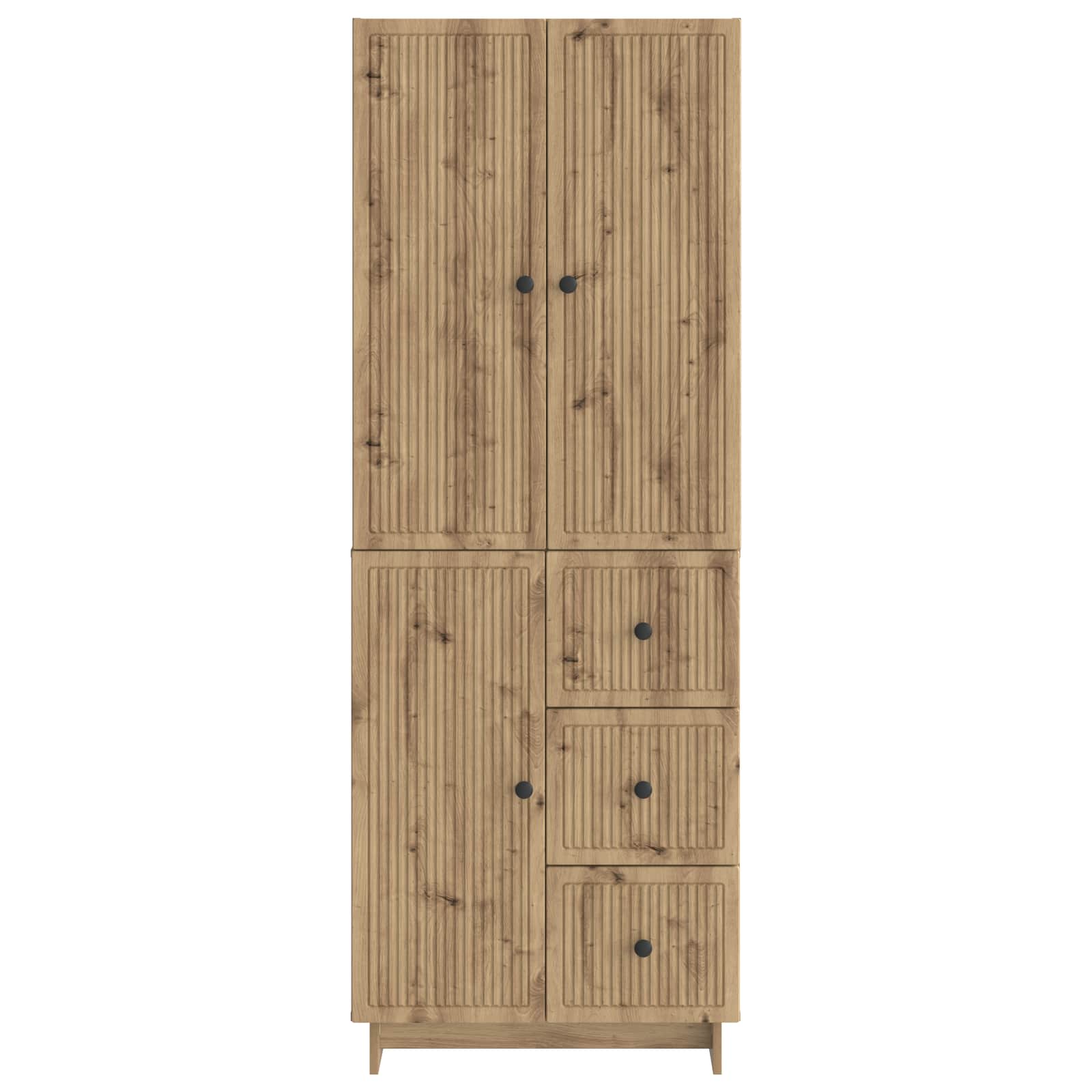 vidaXL Schrankset 2 pcs 66 x 34,5 x 90 cm Holzwerkstoff – Bild 4