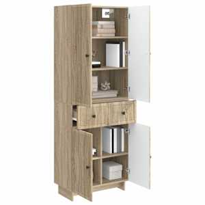Sada skříněk 2 pcs 66 x 34,5 x 90 cm Kompozitní dřevo - obrázek 2