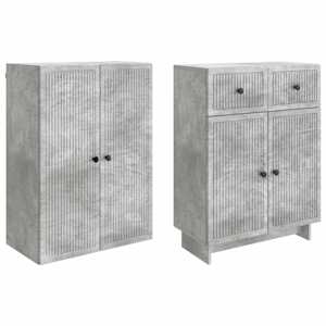 Sada skříněk 2 pcs 66 x 34,5 x 90 cm Kompozitní dřevo - obrázek 3