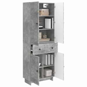 Sada skříněk 2 pcs 66 x 34,5 x 90 cm Kompozitní dřevo - obrázek 2
