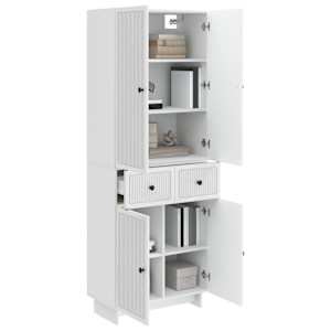 Sada skříněk 2 pcs 66 x 34,5 x 90 cm Kompozitní dřevo - obrázek 2