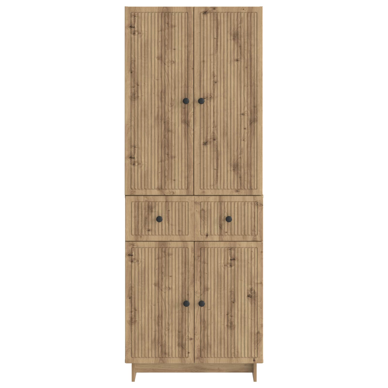 vidaXL Schrankset 2 pcs 66 x 34,5 x 90 cm Holzwerkstoff – Bild 4