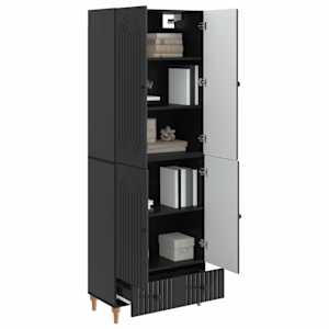 Sada skříněk 2 pcs 66 x 34,5 x 95 cm Kompozitní dřevo - obrázek 2