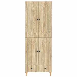 Sada skříněk 2 pcs 66 x 34,5 x 95 cm Kompozitní dřevo - obrázek 4
