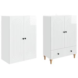 Sada skříněk 2 pcs 66 x 34,5 x 95 cm Kompozitní dřevo - obrázek 3