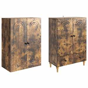 Sada skříněk 2 pcs 66 x 34,5 x 95 cm Kompozitní dřevo - obrázek 3