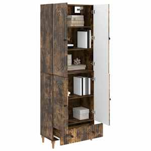 Sada skříněk 2 pcs 66 x 34,5 x 95 cm Kompozitní dřevo - obrázek 2