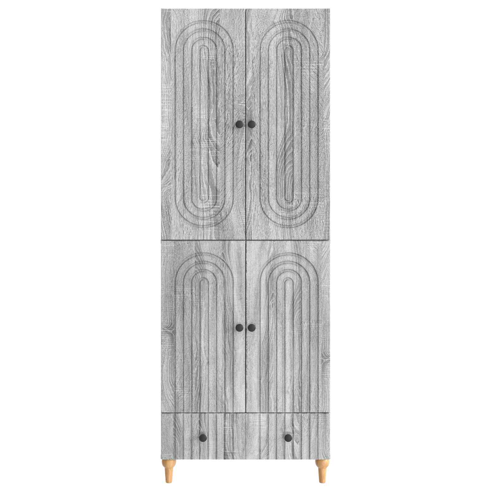 Комплект шкафове 2 pcs 66 х 34,5 х 95 см Инженерна дървесина – изображение 4