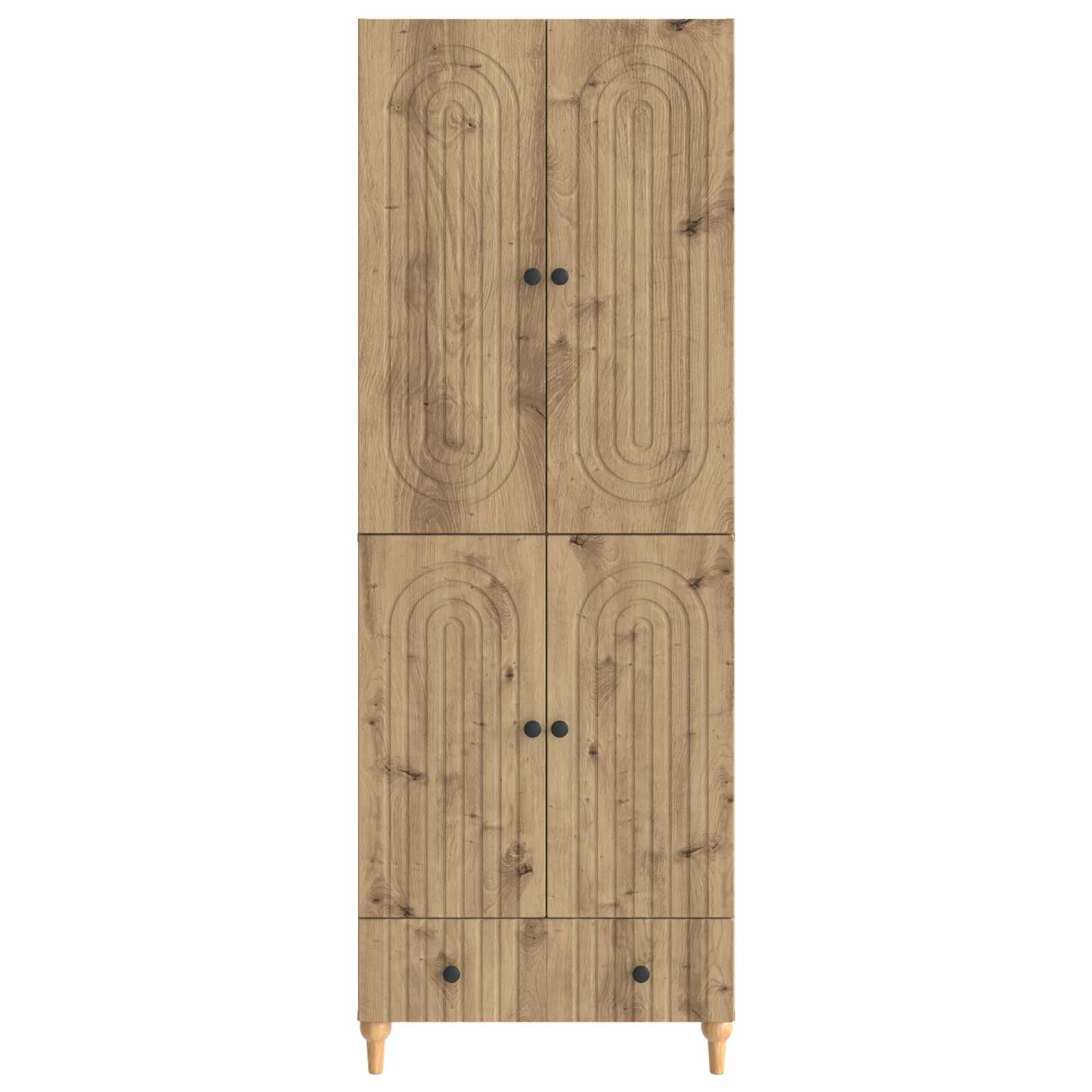 Kapi Komplekt 2 pcs 66 x 34,5 x 95 cm Tehispuit 4 Kõik vajalik sinu aeda ja koju! Kapi Komplekt 2 pcs 66 x 34,5 x 95 cm Tehispuit - Image 4