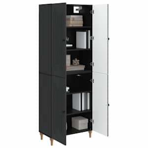 Sada skříněk 2 pcs 66 x 34,5 x 90 cm Kompozitní dřevo - obrázek 2