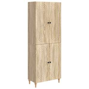 Sada skříněk 2 pcs 66 x 34,5 x 90 cm Kompozitní dřevo