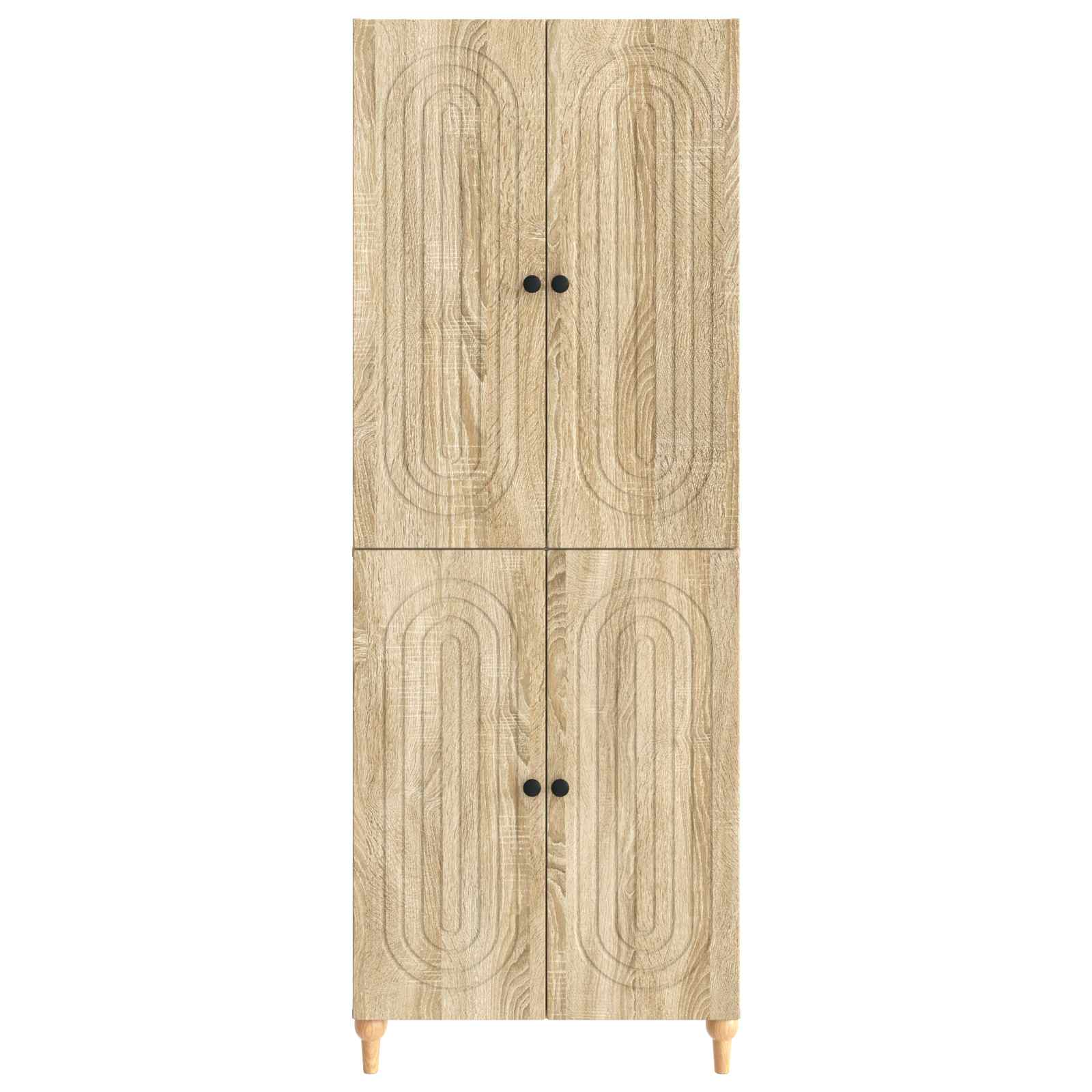 Комплект шкафове 2 pcs 66 x 34,5 x 90 см Инженерна дървесина – изображение 4