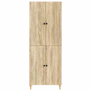 Sada skříněk 2 pcs 66 x 34,5 x 90 cm Kompozitní dřevo - obrázek 4