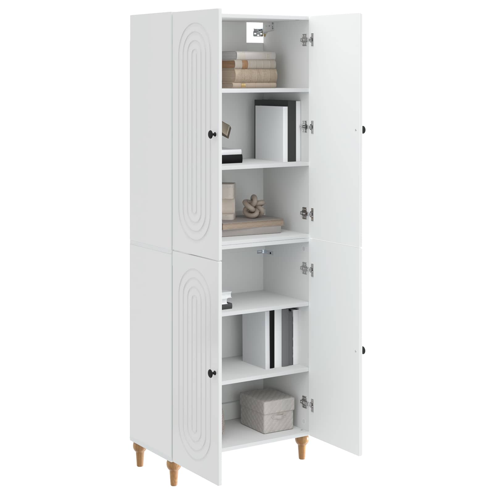 Комплект шкафове 2 pcs 66 x 34,5 x 90 см Инженерна дървесина – изображение 2