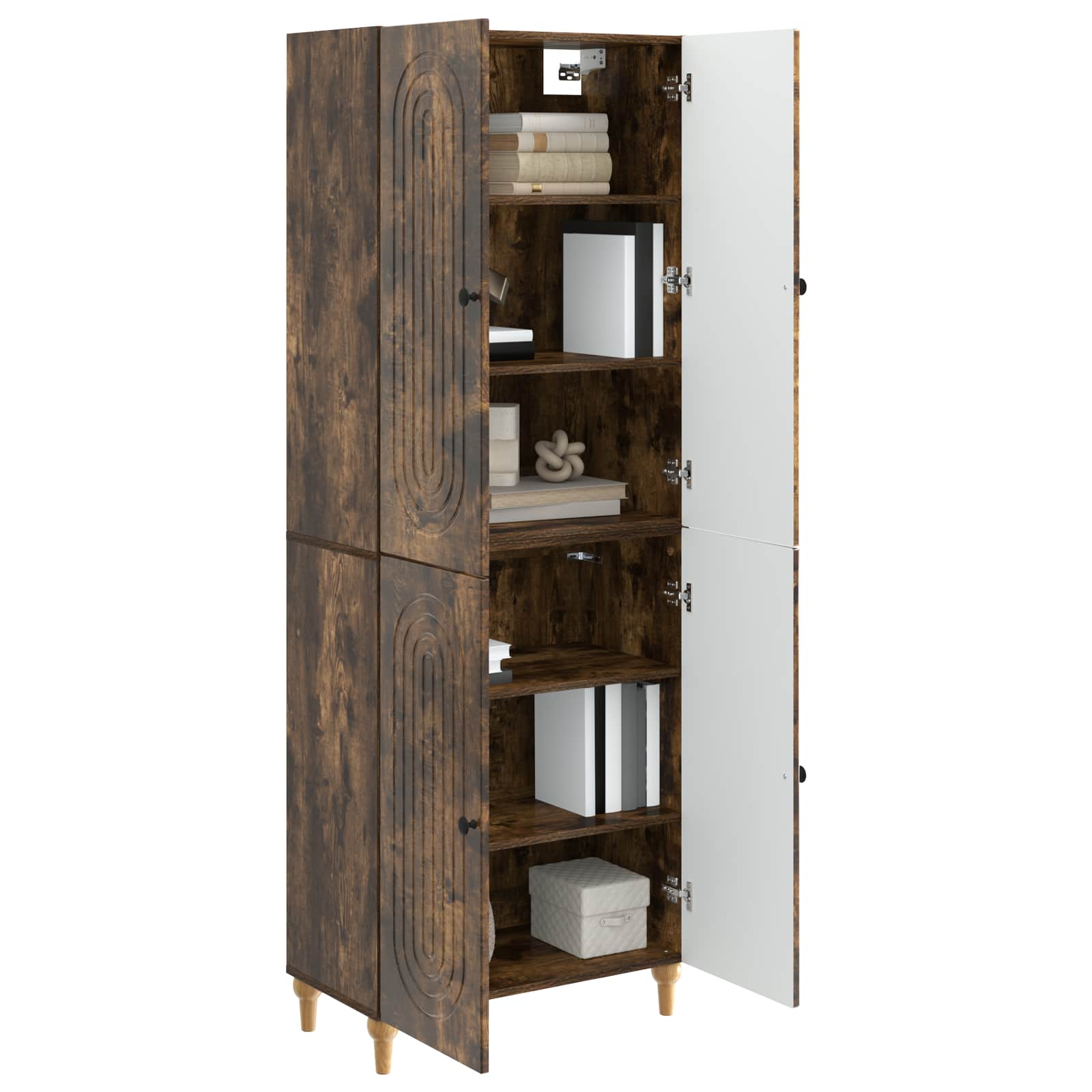 Комплект шкафове 2 pcs 66 x 34,5 x 90 см Инженерна дървесина – изображение 2