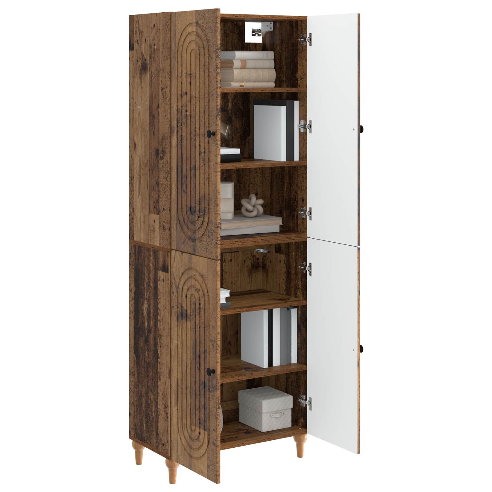 Комплект шкафове 2 pcs 66 x 34,5 x 90 см Инженерна дървесина – изображение 2