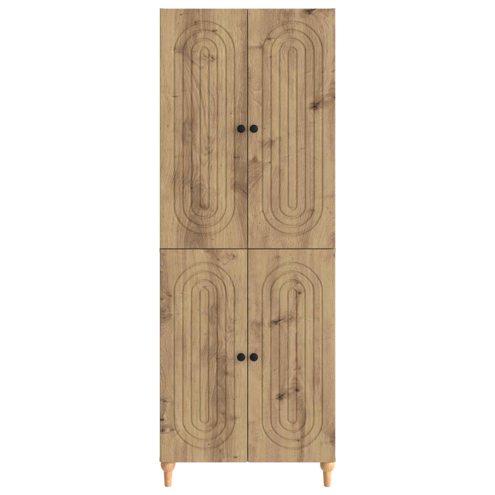 vidaXL Schrankset 2 pcs 66 x 34,5 x 90 cm Holzwerkstoff – Bild 4