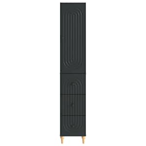 Sada skříněk 2 pcs 33 x 34,5 x 90 cm Kompozitní dřevo - obrázek 4