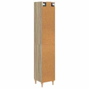 Sada skříněk 2 pcs 33 x 34,5 x 90 cm Kompozitní dřevo - obrázek 6