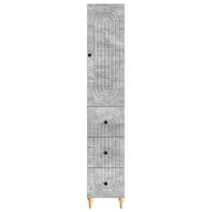 Sada skříněk 2 pcs 33 x 34,5 x 90 cm Kompozitní dřevo - obrázek 4