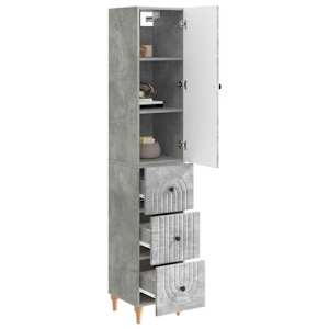Sada skříněk 2 pcs 33 x 34,5 x 90 cm Kompozitní dřevo - obrázek 2