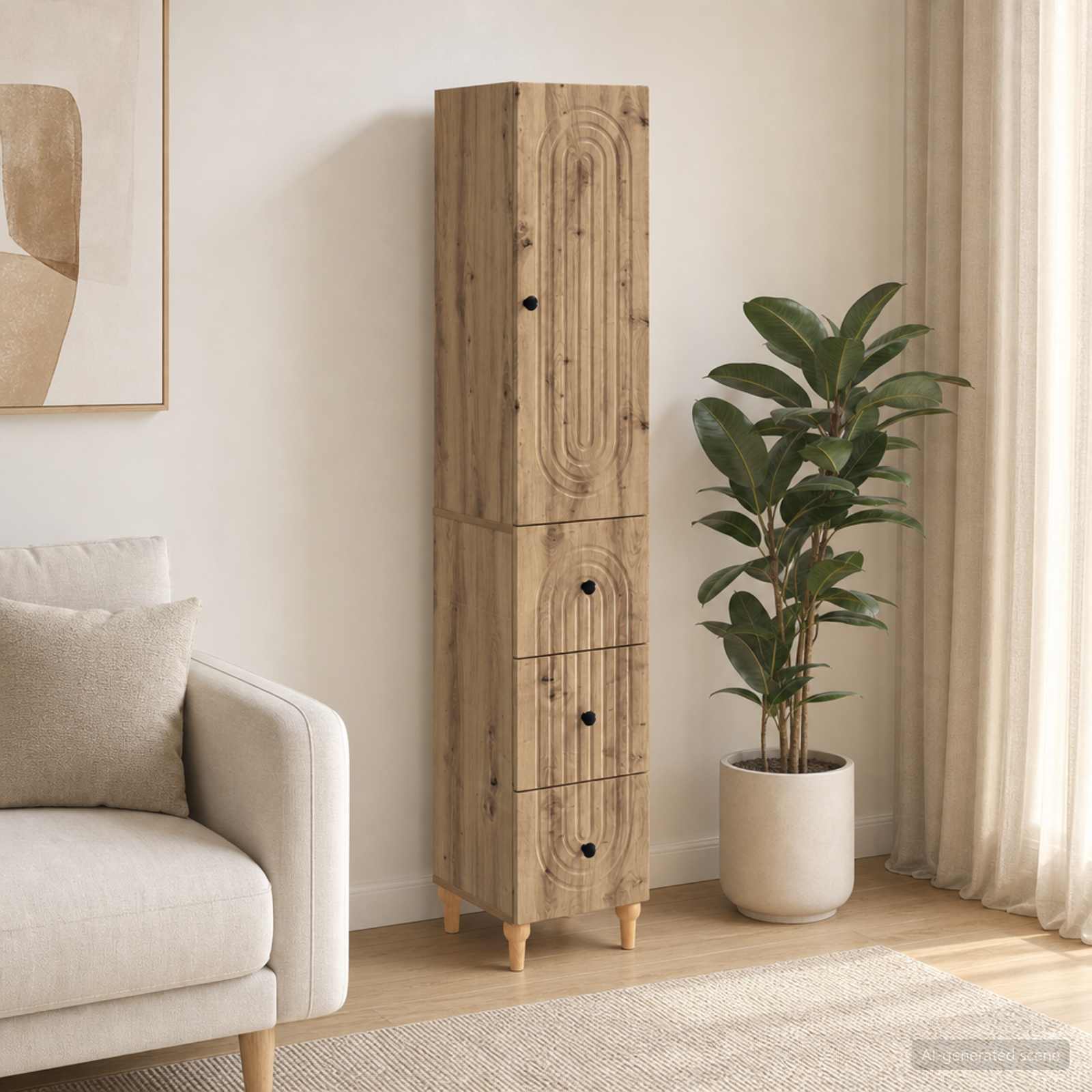 vidaXL Schrankset 2 Stk. Holzwerkstoff
