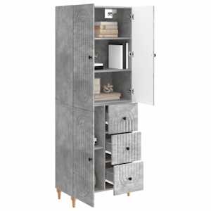 Sada skříněk 2 pcs 66 x 34,5 x 90 cm Kompozitní dřevo - obrázek 2