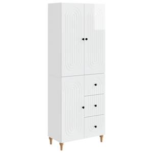 Sada skříněk 2 pcs 66 x 34,5 x 90 cm Kompozitní dřevo - obrázek 1